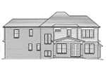 Bungalow House Plan Rear Elevation - Wheatley Farm Craftsman Home 065D-0404 - Shop House Plans and More