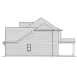 Craftsman House Plan Right Elevation - Wheatley Farm Craftsman Home 065D-0404 - Shop House Plans and More