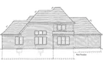 Luxury House Plan Rear Elevation - Whitmore Country French Home 065D-0405 - Shop House Plans and More