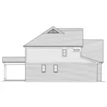 Country French House Plan Left Elevation - Loretto Bay Country French Home 065D-0407 - Shop House Plans and More