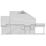 Country French House Plan Right Elevation - Loretto Bay Country French Home 065D-0407 - Shop House Plans and More