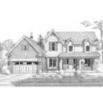 Country House Plan Front Image of House - Bellebrooke Traditional Home 065D-0408 - Shop House Plans and More