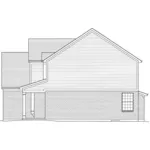 Country House Plan Right Elevation - Bellebrooke Traditional Home 065D-0408 - Shop House Plans and More