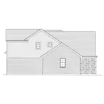 European House Plan Left Elevation - Whitford Country Home 065D-0410 - Shop House Plans and More