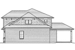 Italian House Plan Right Elevation - 065D-0413 - Shop House Plans and More