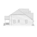 Traditional House Plan Left Elevation - Clarissa Lane Traditional Home 065D-0418 - Search House Plans and More