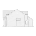 Country French House Plan Right Elevation - Murielle Country French Home 065D-0419 - Shop House Plans and More