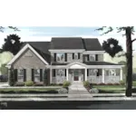 Country House Plan Front of Home - Brentwood Lane Country Home 065D-0420 - Search House Plans and More