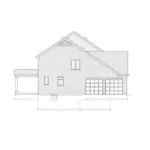 Country House Plan Left Elevation - Brentwood Lane Country Home 065D-0420 - Search House Plans and More