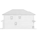 Cabin & Cottage House Plan Left Elevation - Cottage Groves Two-Story Home 065D-0430 - Search House Plans and More