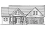 European House Plan Front Elevation - Saybrook Bay Craftsman Home 065D-0437 - Shop House Plans and More