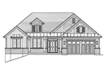 Craftsman House Plan Front Elevation - Baldwin Way Ranch Home 065D-0438 - Shop House Plans and More