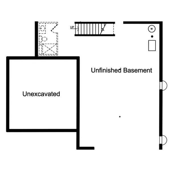 Arts & Crafts House Plan Fondation Photo - Addison Creek Ranch Home 065D-0440 - Shop House Plans and More