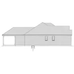 Traditional House Plan Left Elevation - Portland Hill Ranch Home 065D-0441 - Shop House Plans and More