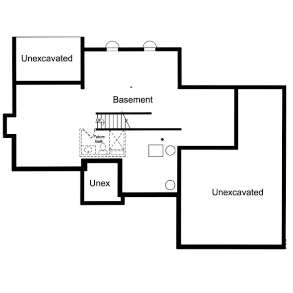 European House Plan Fondation Photo - Groveport Ranch Home 065D-0442 - Shop House Plans and More