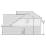 European House Plan Right Elevation - Groveport Ranch Home 065D-0442 - Shop House Plans and More