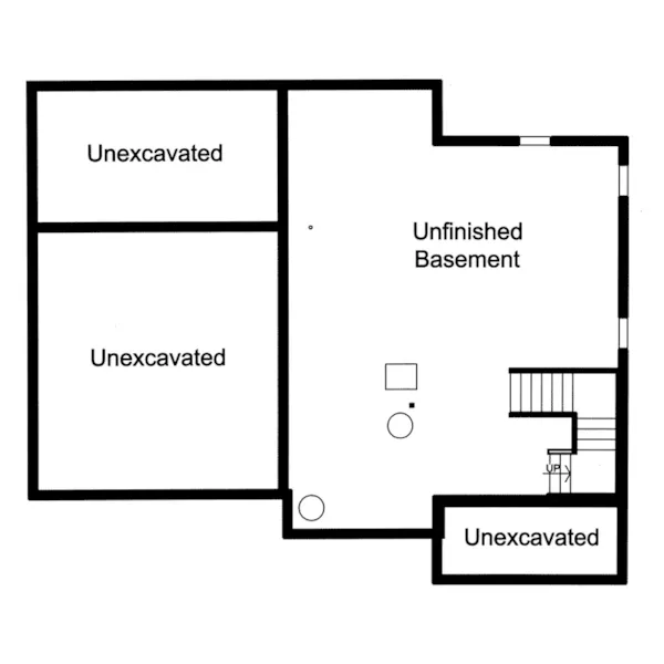 Country House Plan Basement Floor - Hopkins Bay Craftsman Home 065D-0449 - Search House Plans and More