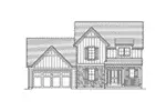 Country House Plan Front Elevation - Hopkins Bay Craftsman Home 065D-0449 - Search House Plans and More