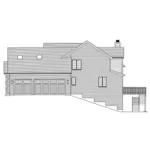 Country House Plan Right Elevation - Regents Park Craftsman Home 065D-0466 | House Plans and More