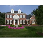 Colonial House Plan Front of House 065S-0032