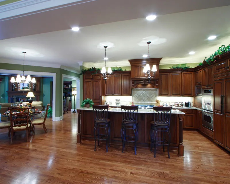 Traditional House Plan Kitchen Photo 02 - Ellsworth Hall Two-Story Home 065S-0032 - Search House Plans and More