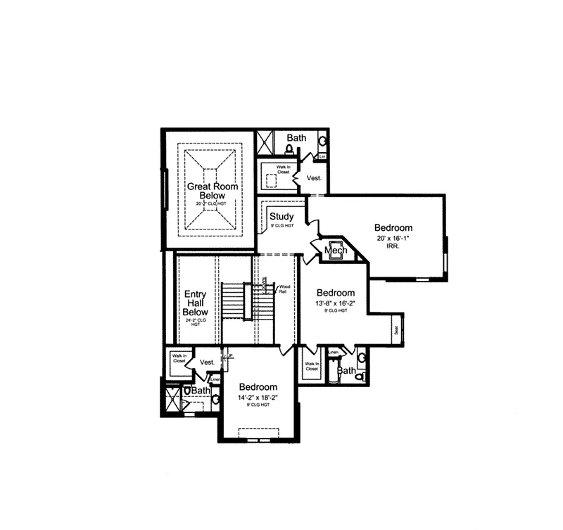 Luxury House Plan Second Floor - Cadazan Luxury Home 065S-0034 - Search House Plans and More