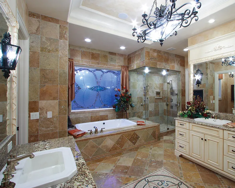 Luxury House Plan Master Bathroom Photo 01 - Cadazan Luxury Home 065S-0034 - Search House Plans and More