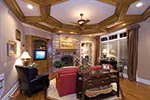European House Plan Family Room Photo 01 - Arreton Manor Luxury Home 065S-0038 - Search House Plans and More