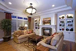 European House Plan Great Room Photo 01 - Arreton Manor Luxury Home 065S-0038 - Search House Plans and More