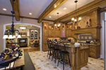 European House Plan Kitchen Photo 01 - Arreton Manor Luxury Home 065S-0038 - Search House Plans and More
