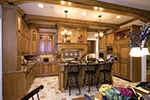 European House Plan Kitchen Photo 03 - Arreton Manor Luxury Home 065S-0038 - Search House Plans and More