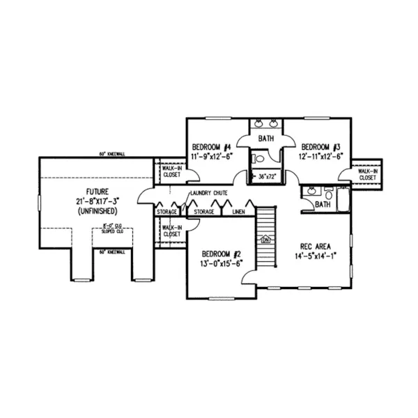 Country House Plan Second Floor - Shadowcreek Country Farmhouse 067D-0013 - Shop House Plans and More