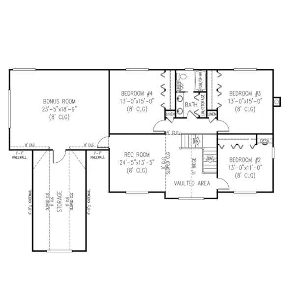 Luxury House Plan Second Floor - Frontenac Forest Luxury Home 067D-0023 - Search House Plans and More