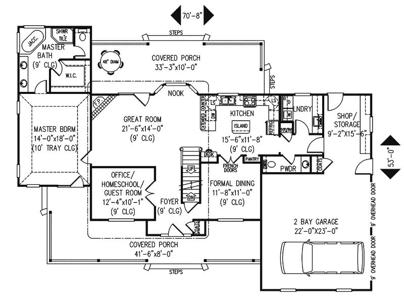 Victorian House Plan First Floor - Carlow Farm Victorian Home 067D-0025 - Search House Plans and More