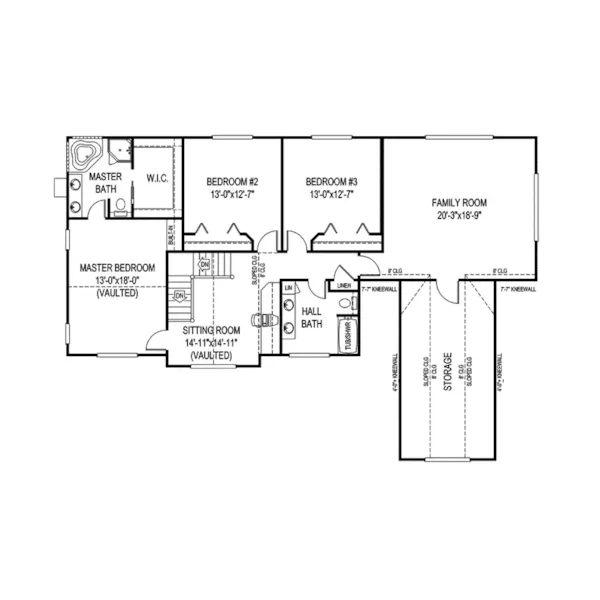 Farmhouse Plan Second Floor - Glen Rose Country Style Home 067D-0037 - Search House Plans and More