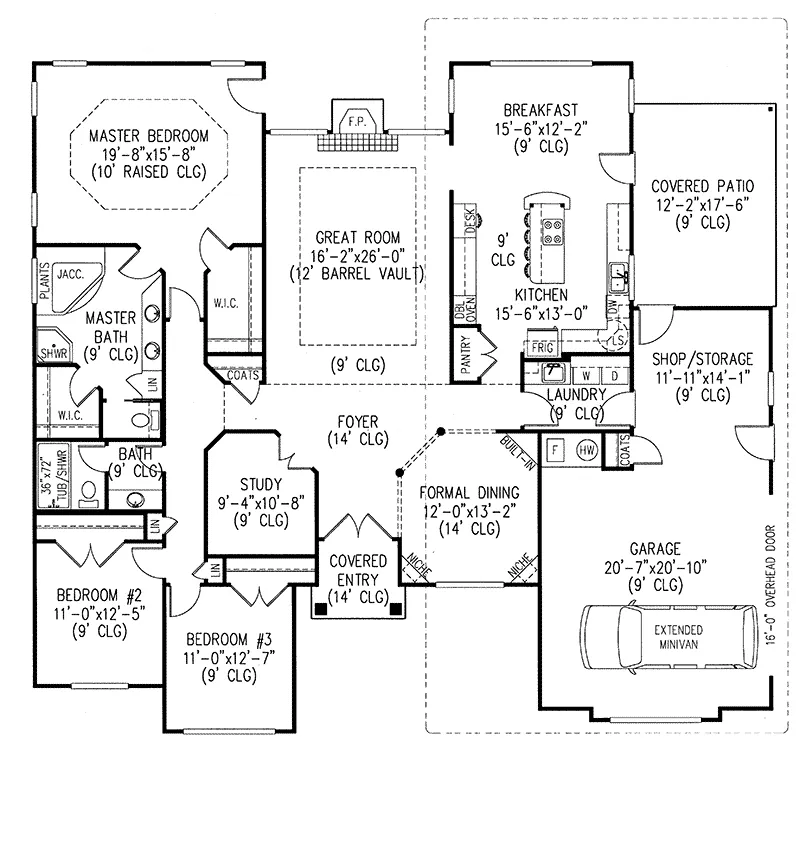 Mediterranean House Plan First Floor - Mineo Ranch Home 067D-0052 - Shop House Plans and More