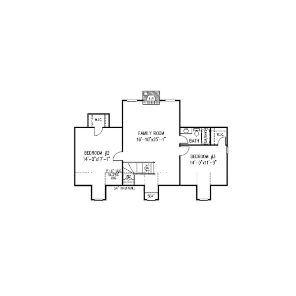 Farmhouse Plan Second Floor - Newhall Country Farmhouse 067D-0053 - Shop House Plans and More