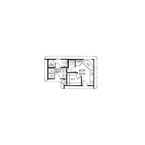 Victorian House Plan Optional Floor Plan - Nelson Place Victorian Farmhouse 067D-0054 - Shop House Plans and More