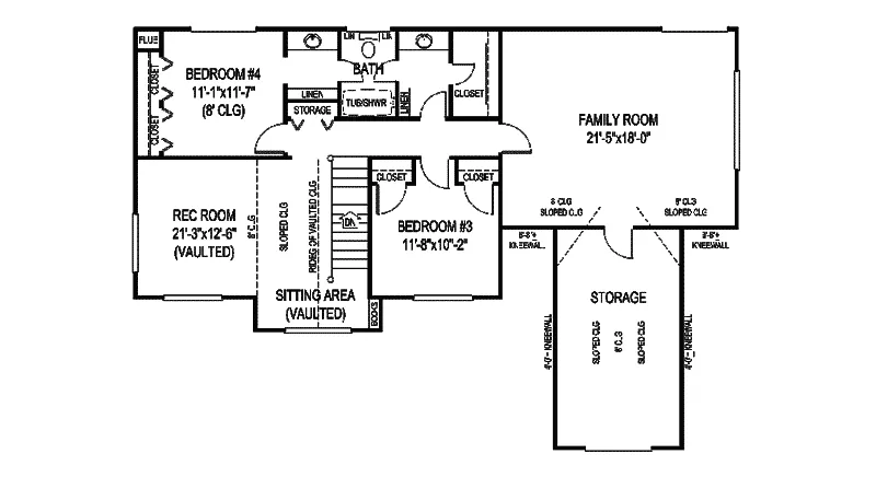 Country House Plan Second Floor - Newby Country Farmhouse 067D-0057 - Shop House Plans and More