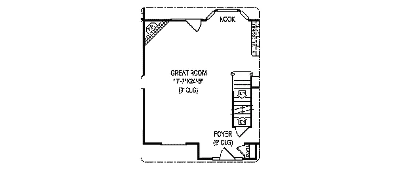 Victorian House Plan Optional Floor Plan - Newby Country Farmhouse 067D-0057 - Shop House Plans and More