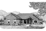 Modest Ranch Home Design