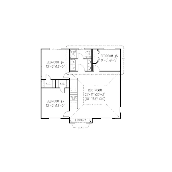 Farmhouse Plan Second Floor - Brant Country Farmhouse 067D-0059 - Search House Plans and More