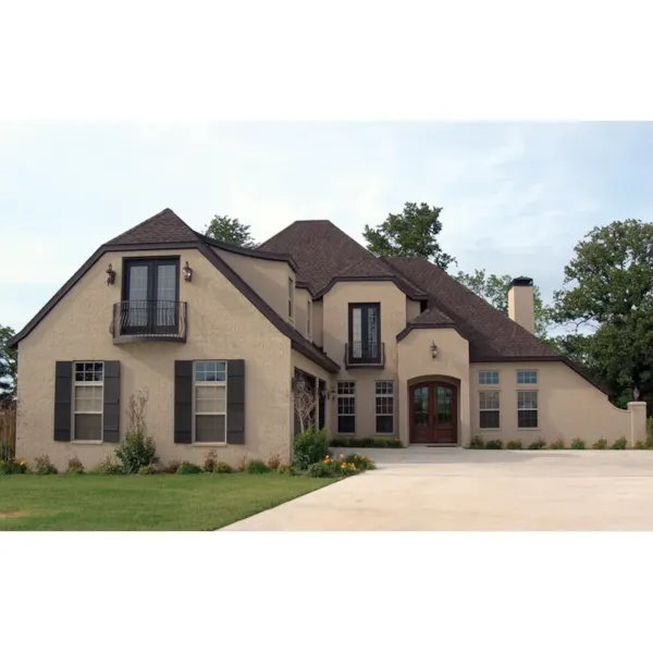 Old World European Charm With This Two-Story House