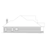 Ranch House Plan Left Elevation - Rosebriar European Home 068D-0001 - Shop House Plans and More