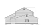 Farmhouse Plan Left Elevation - Ellington Country Farmhouse 068D-0003 - Search House Plans and More