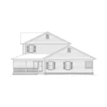 Farmhouse Plan Right Elevation - Ellington Country Farmhouse 068D-0003 - Search House Plans and More