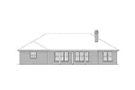 Country House Plan Rear Elevation - Bainbridge Ranch Home 068D-0004 - Search House Plans and More