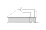 Ranch House Plan Left Elevation - Bonham Ranch Home 068D-0005 - Search House Plans and More
