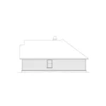 Ranch House Plan Right Elevation - Bonham Ranch Home 068D-0005 - Search House Plans and More