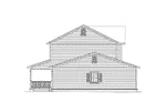 Farmhouse Plan Left Elevation - Caroline Country Farmhouse 068D-0006 - Search House Plans and More